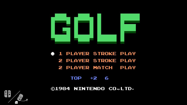 ニンテンドースイッチ本体にファミコン版『ゴルフ』が隠されていることが判明！―故・岩田聡氏の命日にのみ起動可能