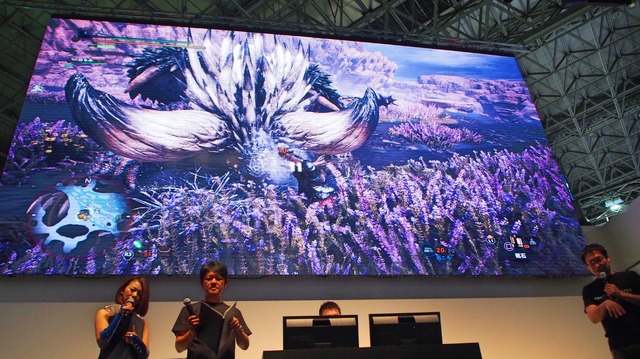 【TGS2017】個性的な新モンスターが続々登場した『モンスターハンター：ワールド』ステージイベントレポ