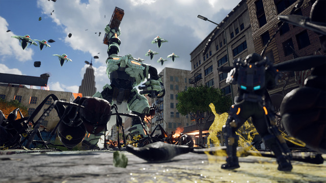 アクションTPS『EARTH DEFENSE FORCE: IRON RAIN』から新情報到着！舞台の背景や謎の敵が明らかに