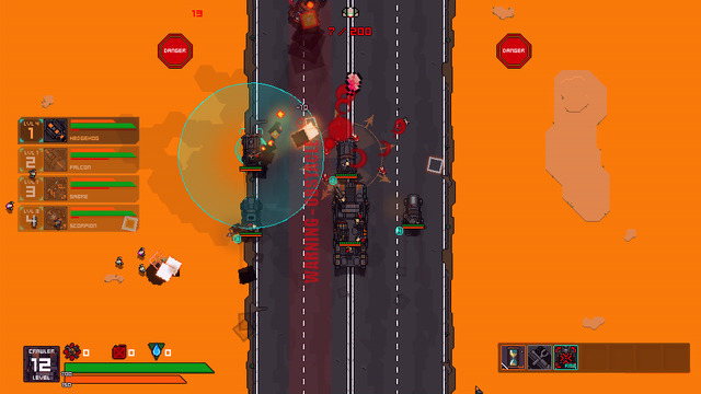 マッドマックス的コンボイRTS『Blasted Road Terror』が早期アクセス開始！