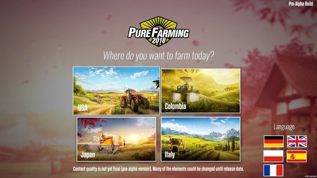 【特集】農業シム新作『Pure Farming 2018』プレアルファ版プレイレポ―日本マップも登場！