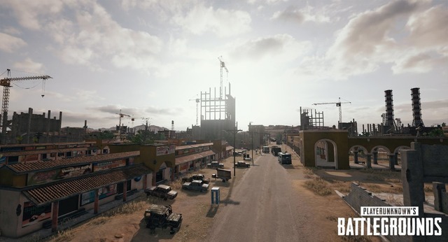 『PUBG』砂漠マップ新画像公開！建設中の大型ビルなどの姿も