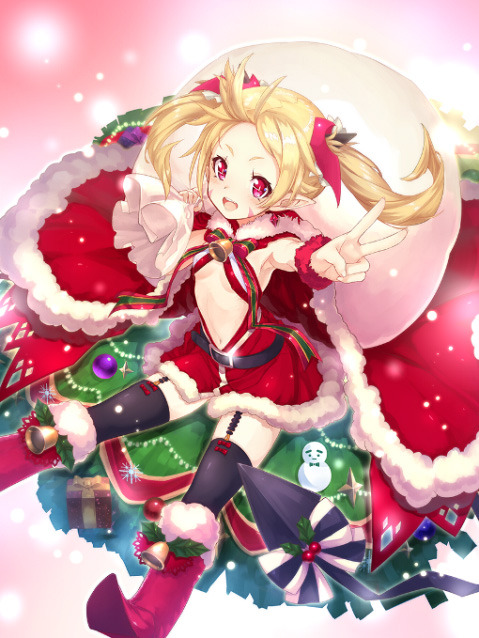 『アンジュ・ヴィエルジュ』クリスマスイベント開催！サンタ姿の美少女たちと寒さを吹き飛ばそう！