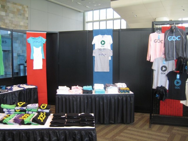 【GDC 2009】グラス、ライター、Tシャツ、GDCグッズ絶賛販売中