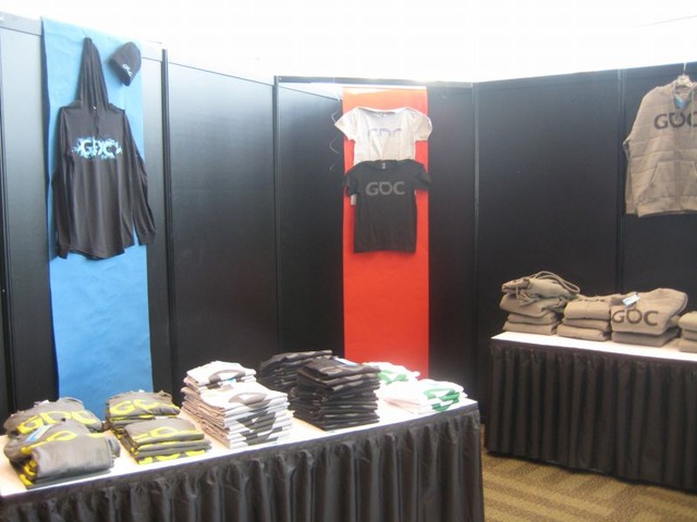 【GDC 2009】グラス、ライター、Tシャツ、GDCグッズ絶賛販売中