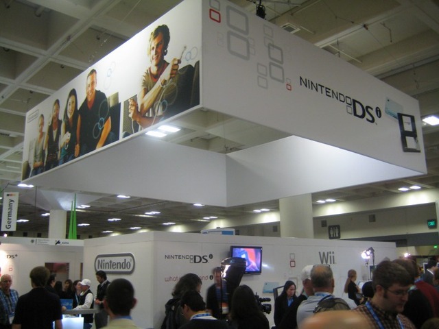 【GDC 2009】任天堂のエキスポブースはWiiの2タイトル、レジー社長も発見