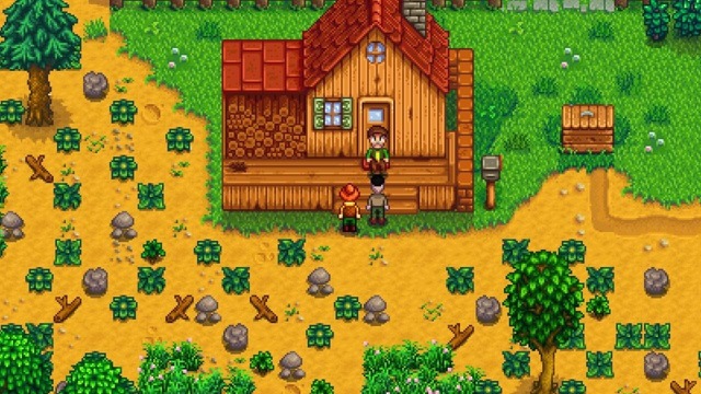 【吉田輝和】スローライフRPG『Stardew Valley』プレイ絵日記―第1話：無職おじさんの牧場生活が始まる