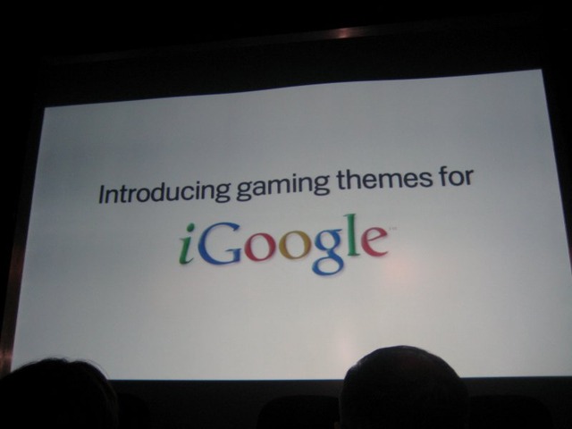 【GDC 2009】マリオ、どうぶつの森、FFCC、Spore、Call of Duty―iGoogleがゲームに染まる！