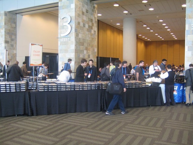 【GDC 2009】GDCの昼食事情はいかに?