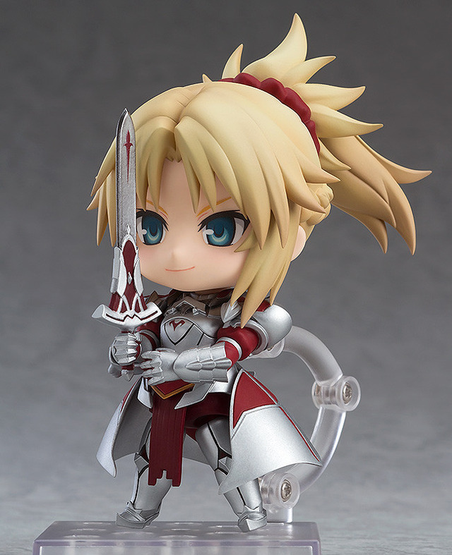 「Fate/Apocrypha」“赤”のセイバーがねんどろいど化―不貞隠しの兜も付属！