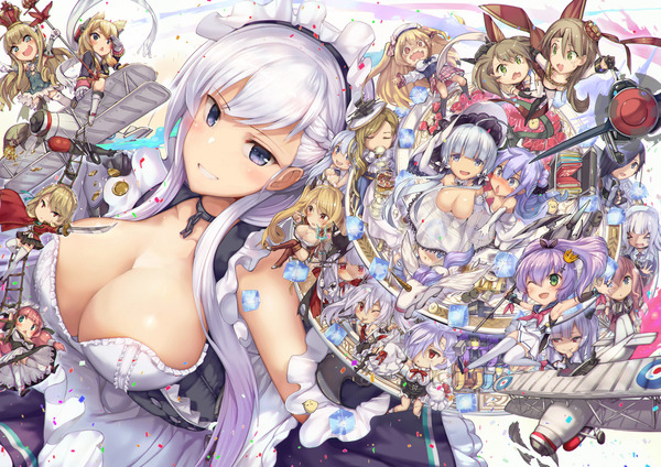 『アズールレーン』イラストコンテストの結果が発表！最優秀賞はゲーム内のロード画面に登場予定