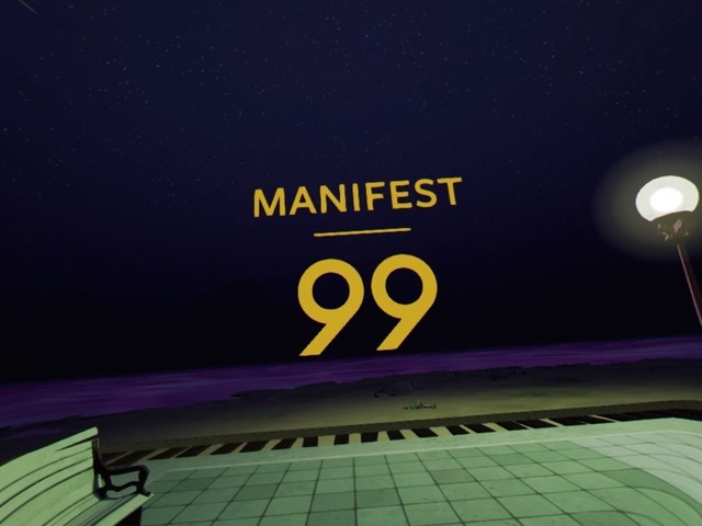 【吉田輝和のVR絵日記】生首おじさんが行く、ふしぎ列車探検『Manifest 99』