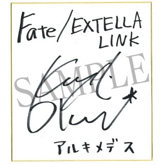 『Fate/EXTELLA LINK』PV第2弾が公開！出演声優サイン色紙プレゼントキャンペーンも実施中