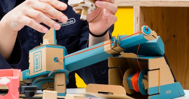 『Nintendo Labo』最初は“鼻をほじる”コントローラーだった!? 開発者インタビュー「試作・開発編」公開