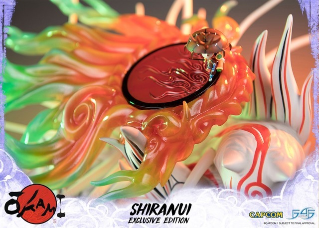 『大神』シラヌイの限定スタチューが海外で予約受付中、色鮮やかな世界観を徹底再現