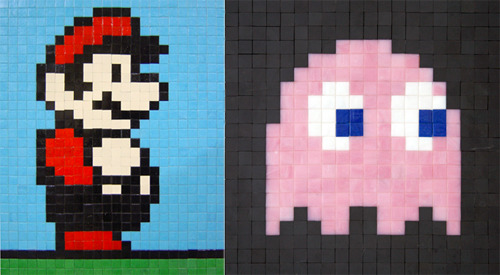 ドット絵を自分の手で再現できるキット−「Magnetic Pixels」