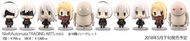 「NieR:Automata TRADING ARTS mini」の発売を記念したフォトコンテストが開催決定！特賞1名には豪華景品をプレゼント