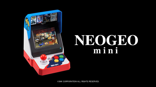 収録タイトルも判明！「NEOGEO mini」は今夏発売予定―100メガショックを手のひらに