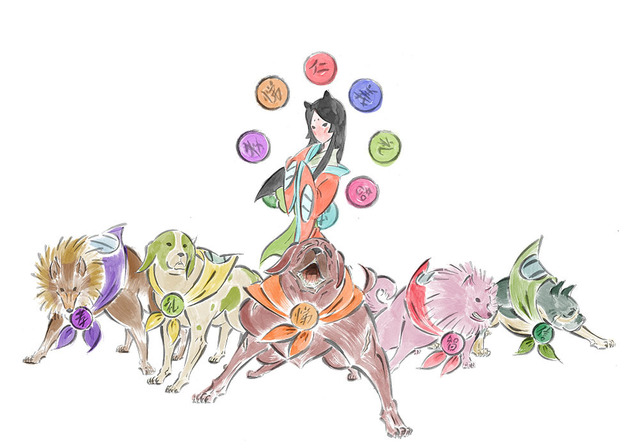 スイッチ『大神 絶景版』「里見八犬伝」や「花咲かじいさん」のキャラクターを一挙紹介！