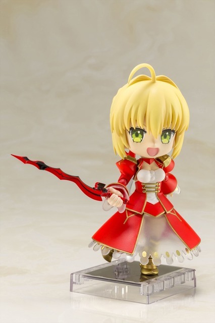 「キューポッシュ Fate/EXTRA Last Encore セイバー」5,500円（税抜）(C)TYPE-MOON / Marvelous, Aniplex, Notes, SHAFT