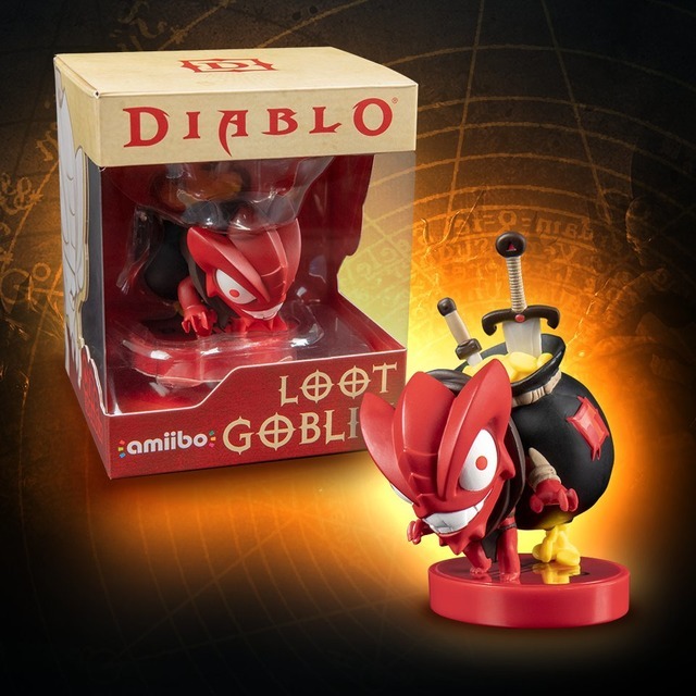 『ディアブロ III』なんと「Loot Goblin」がamiiboに！12月海外発売