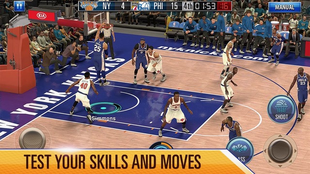 『NBA 2K モバイル』無料配信がスタート─いつでもどこでもスマホでバスケが楽しめる！