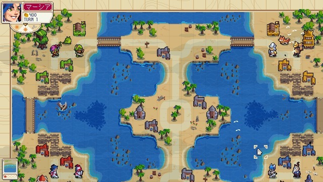 【吉田輝和の絵日記】日本風SRPG『Wargroove』クリエイト・対戦・詰将棋…多彩なゲームモードに時間忘れる