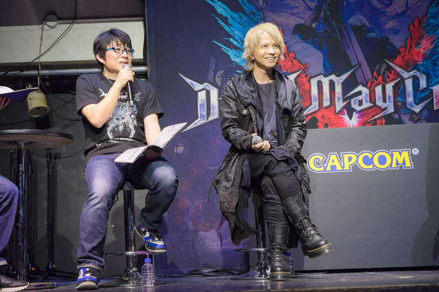 HYDE、作曲秘話を明かす「アガる感じ」「ヘビー系の雰囲気に」『デビル メイ クライ 5』発売前夜イベントレポート