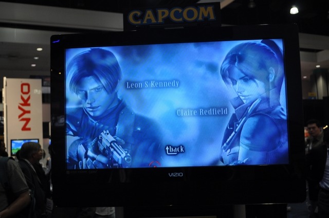 【E3 2009】怖いバイオハザード復活!?『バイオハザード/ダークサイド・クロニクルズ』プレイレポート