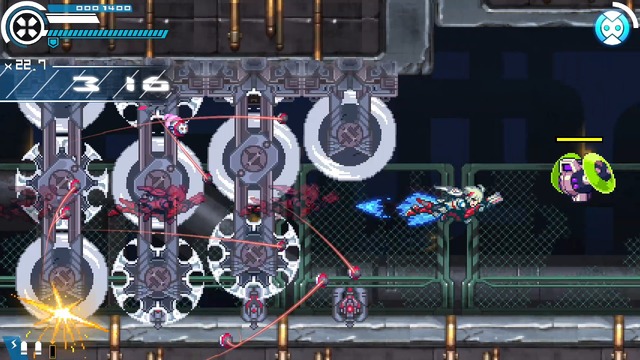 スイッチ/PS4/Steam『白き鋼鉄のX THE OUT OF GUNVOLT』9月26日発売決定！「ガンヴォルト」のアキュラが主役となる外伝作品