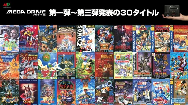 「メガドライブミニ」収録作の中で、あなたが一番嬉しかったタイトルは？─プレミアソフトや完全新規の移植、幻の『テトリス』も収録する全42本！