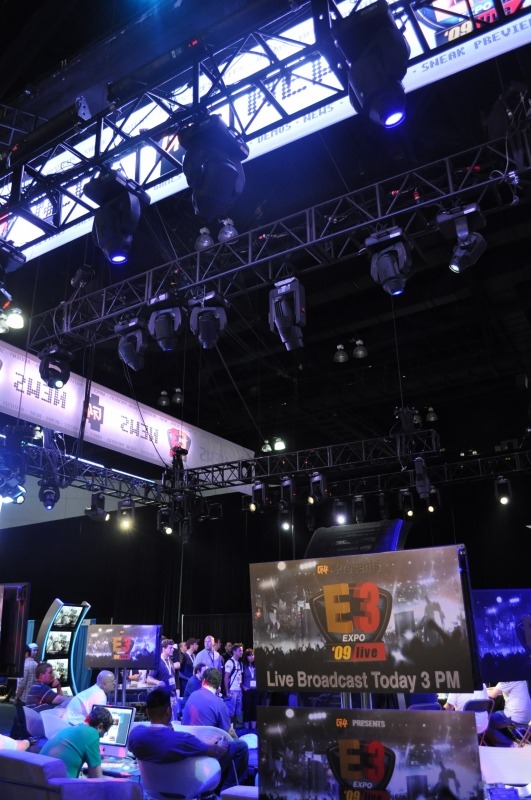 【E3 2009】みんな頑張ってました。GameSpot、G4、IGN メディアブース