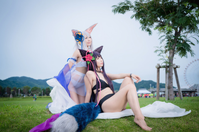 【コスプレ】真夏の夜にネロ、ナルメアほか人気キャラが魅惑！「ラグコス2019」水着美女レイヤーまとめ（後編）【写真122枚】