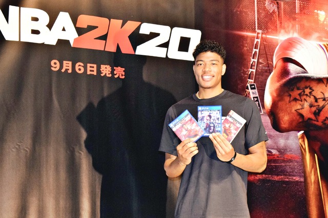 『NBA 2K20』八村塁選手が日本オフィシャルアンバサダーに就任！「ゲームに出られるのは、ドラフトされた時と同じくらい嬉しい」