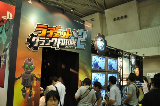 【WHF 2009夏】PSP goも展示のソニーブースは『ラチェット』と『ぼくなつ4』