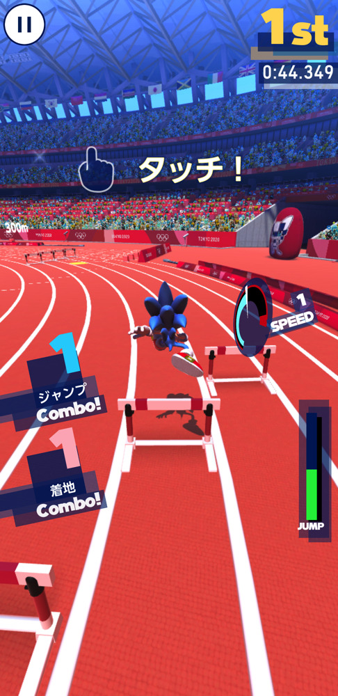 簡単操作でさまざまな競技が手軽に！スマホ向けアプリ『ソニック AT 東京2020オリンピック』TGS試遊版先行プレイレポ
