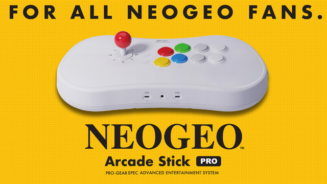 「NEOGEO Arcade Stick Pro」収録タイトルや独自機能といった製品特徴を公開！厳選の格闘ゲーム20作品は必見