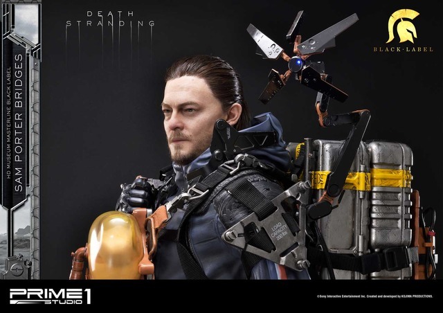 『DEATH STRANDING』の主人公「サム」（演：ノーマン・リーダス）が1/2スケールで立体化！更なるリアルを追及する特殊シリコン頭部版も