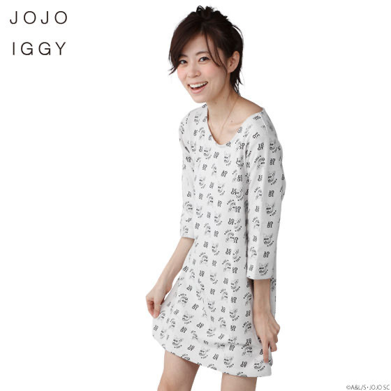 「PB限定【ジョジョの奇妙な冒険 スターダストクルセイダース】JOJO IGGY ONEPIECE （ジョジョ イギー ワンピース）」7,700 円（税込）（C）A＆L/S・JOJO SC