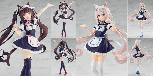 「POP UP PARADE ネコぱら ショコラ 完成品フィギュア」参考価格：3,900円（C）NEKO WORKs/ネコぱら製作委員会「POP UP PARADE ネコぱら バニラ 完成品フィギュア」参考価格：3,900円（C）NEKO WORKs/ネコぱら製作委員会