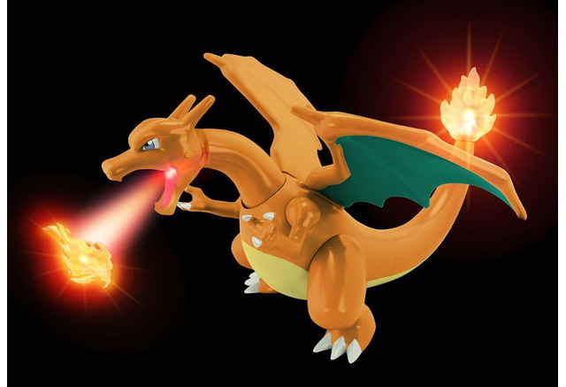 しっぽが燃えるように光る ポケモンアクションフィギュア リザードン 3月16日発売 2枚目の写真 画像 インサイド