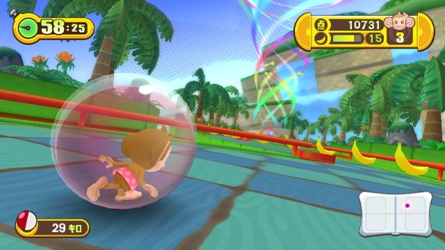 Wii スーパーモンキーボール アスレチック 10年2月25日発売決定 1枚目の写真 画像 インサイド