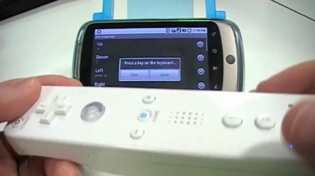 Wiiリモコン 携帯電話で快適操作 Androidとwiiリモコンを接続 インサイド