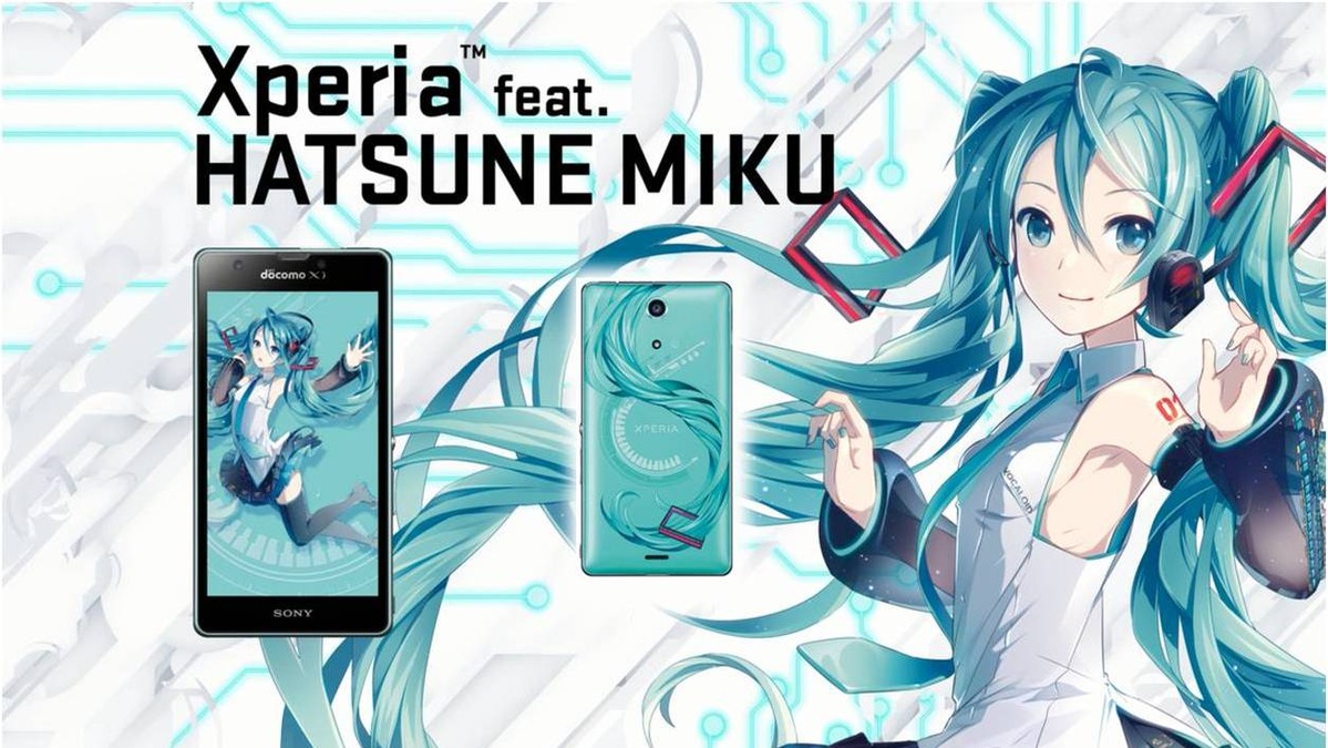 Xperia 初音ミクコラボスマートフォン Xperia Feat Hatsune Miku の予約詳細発表 インサイド