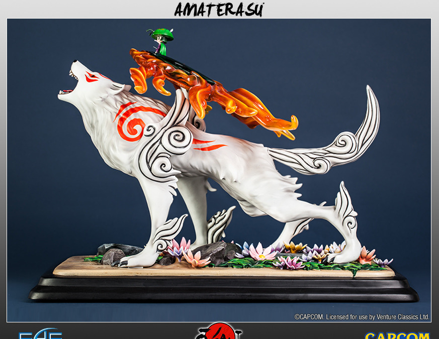 大神 アマテラス フィギュアがfirst 4 Figureから発売 流れるようなラインや細やかな造形が素晴らしい インサイド