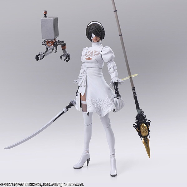 Nier Automata 新カラーリングの 2b がブリングアーツに登場 組み合わせ可能な ウェポンコレクション も公開 インサイド Nier Automata 新カラーリングの 2b がブリングアーツに登場 組み合わせ可能な ウェポンコレクション も公開 インサイド