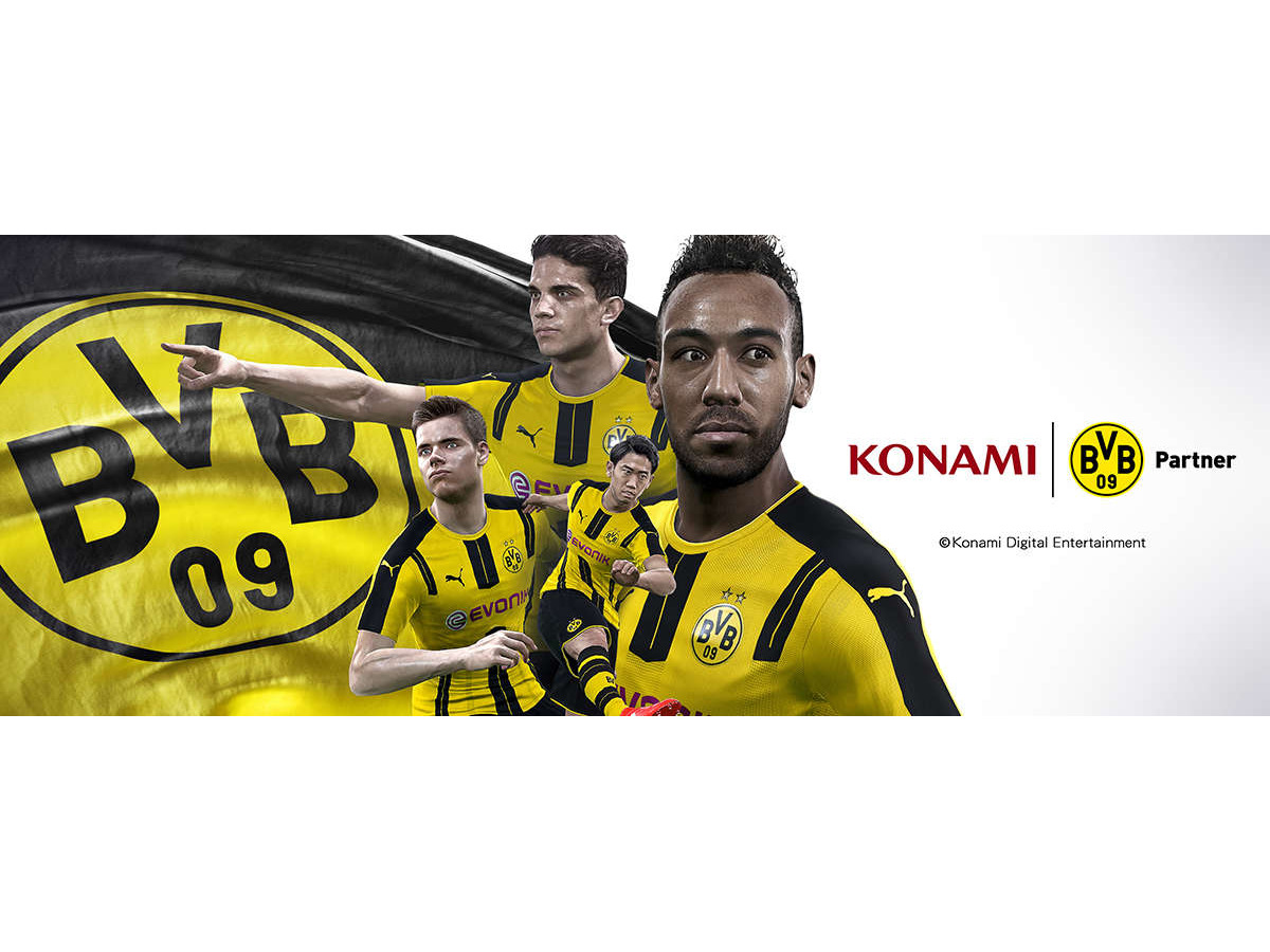 Konamiとドルトムントがオフィシャルパートナー契約を締結 ウイイレ 17 に所属選手のフェイスモデルなど追加 インサイド