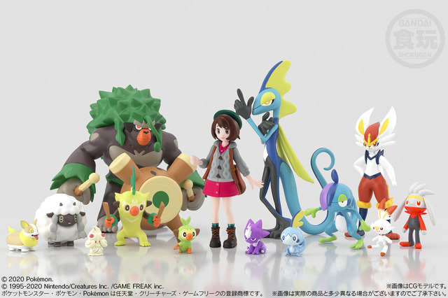 ポケモン」ガラル地方のみんなが勢ぞろい！1/20スケール
