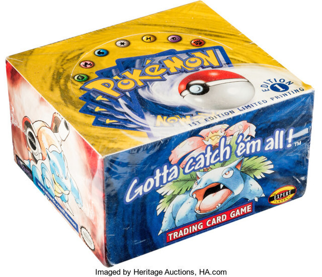 海外オークションで初版 ポケモンカード 未開封ボックスが史上最高額の40万8千ドル 約4 0万円 で落札 インサイド
