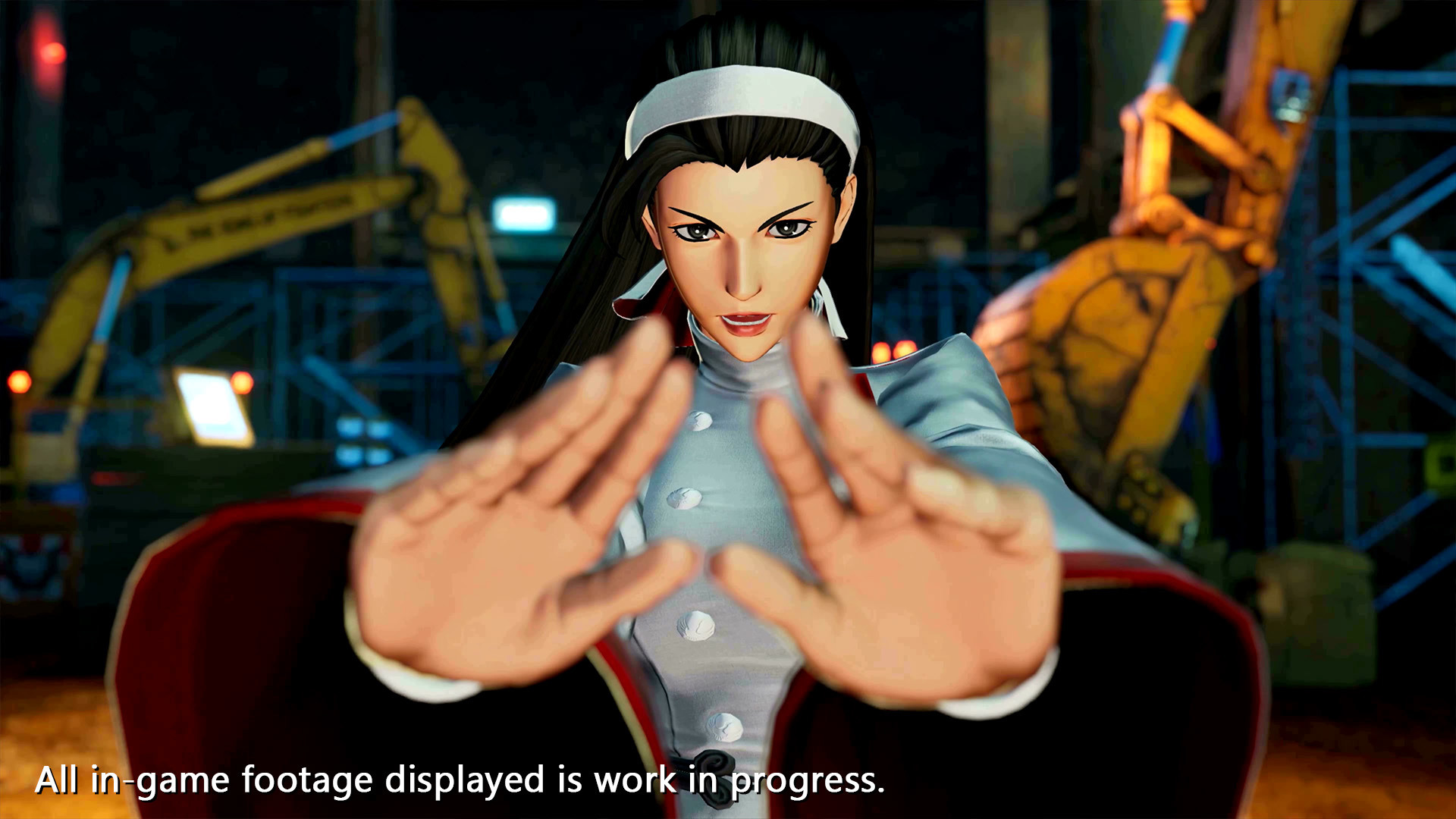 KOF XV BIGアクリルスタンド　三種の神器チーム　草薙京　八神庵　ちづる 001_l.jpg